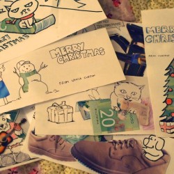 chistmas card money 2012