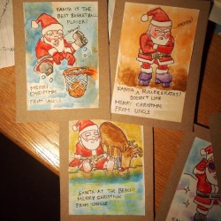 chistmas card money 2014