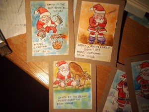 chistmas card money 2014